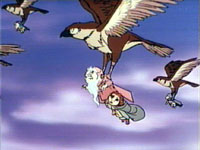 Eagle With Dori Bilbo