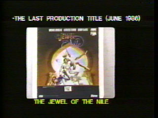 The Last Production CED Title