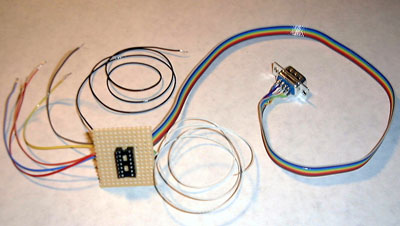Board With Wires Soldered In